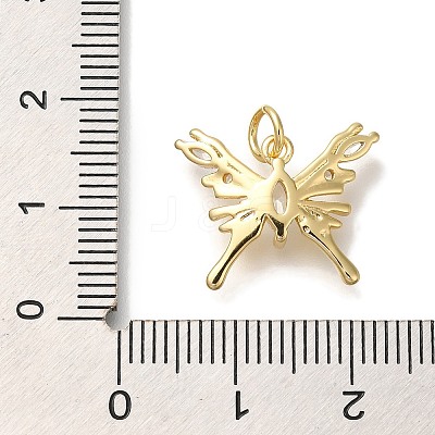 Rack Plating Brass Micro Pave Cubic Zirconia Pendants KK-I720-38G-1