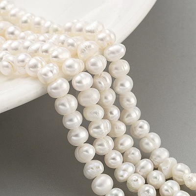 Natural Cultured Freshwater Pearl Beads Strands PEAR-C003-08A-1