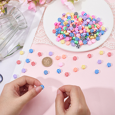 300Pcs Handmade Polymer Clay Beads CLAY-SC0002-97-1