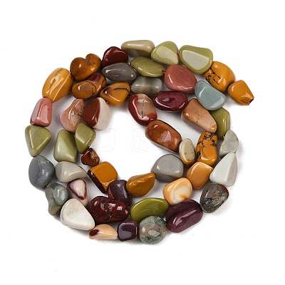 Natural Alashan Agate Beads Strands G-Q060-D19-02-1