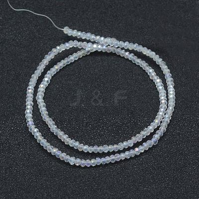 Electroplate Glass Beads Strands EGLA-J144-AB-A01-1
