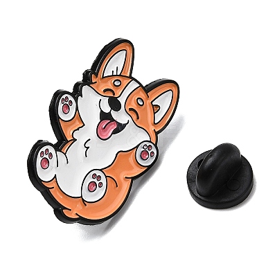 Corgi Enamel Pins LS-JEWB-I055-04EB-06-1
