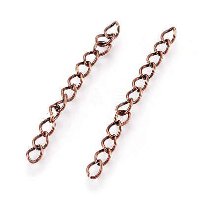 Iron Ends with Twist Chains CH-CH017-5cm-R-1