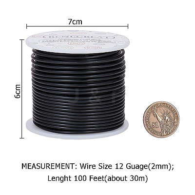 Round Aluminum Wire AW-BC0001-2mm-14-1