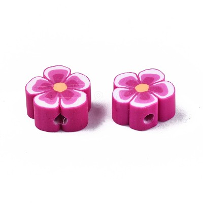 Handmade Polymer Clay Beads X1-CLAY-S096-006J-1