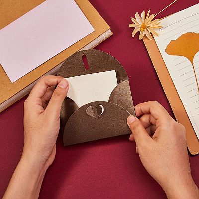 Retro Colored Pearl Blank Mini Paper Envelopes DIY-SZ0001-72B-1