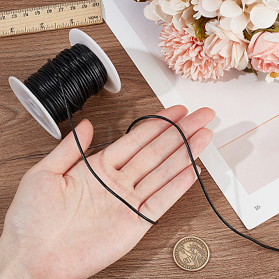 20M Round Cowhide Leather Cord WL-WH0015-01B-02-1