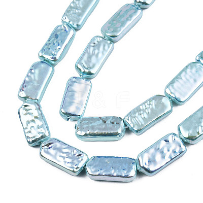 ABS Plastic Imitation Pearl Beads Strands KY-N015-06-A03-1
