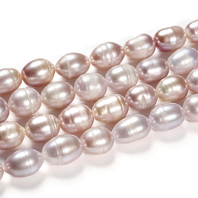Natural Cultured Freshwater Pearl Beads Strands LS-PEAR-R064-16-1