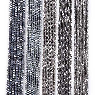 Electroplate Glass Beads Strands LS-EGLA-A044-P8mm-B10-1