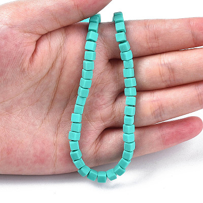 Handmade Polymer Clay Beads Strands X-CLAY-N008-061-03-1