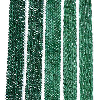 Electroplate Glass Beads Strands EGLA-A044-T3mm-A18-1