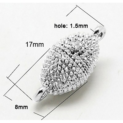 Alloy Magnetic Clasps X-PALLOY-H379-S-1