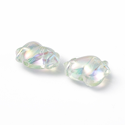 Transparent Acrylic Beads OACR-B005-01H-1