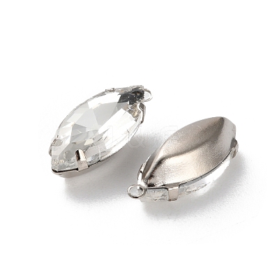 Rhinestone Pendants RGLA-P038-01P-01-1