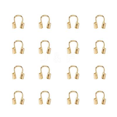 Eco-Friendly Rack Plating Brass Wire Guardians KK-I606-30G-NR-1
