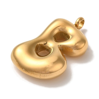 Ion Plating(IP) 304 Stainless Steel Pendants STAS-M017-08G-02-1