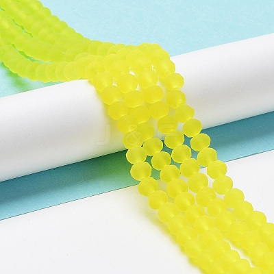 Transparent Glass Beads Strands EGLA-A034-T2mm-MD29-1