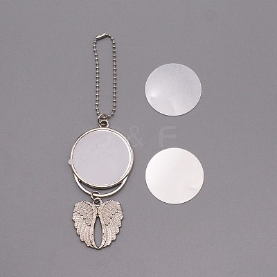 Alloy Pendant Decoration Cabochon Settings AJEW-WH0251-46-1