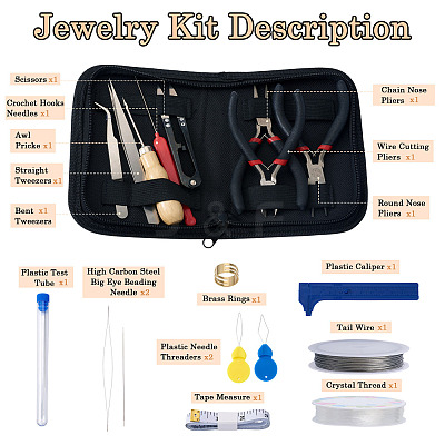 Carbon Steel Jewelry Plier Sets TOOL-TA0001-12-1