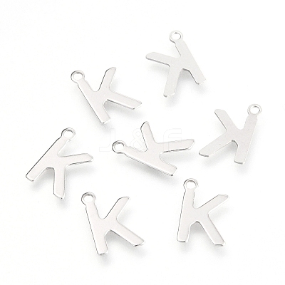 Non-Tarnish 201 Stainless Steel Charms X-STAS-C021-06P-K-1