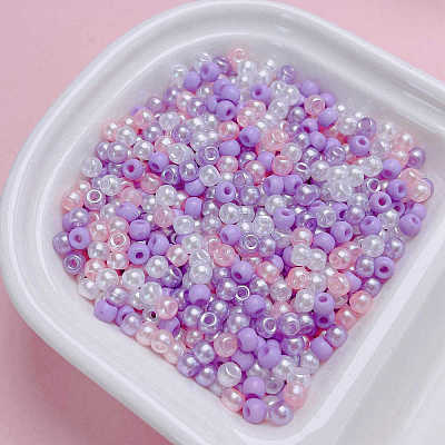 Opaque Acrylic Beads LS-OACR-CJC0001-28D-1