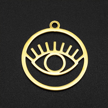 201 Stainless Steel Pendants STAS-N090-LA005-2-1