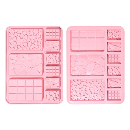 Rectangle DIY Food Grade Silicone Molds SIL-CJC0004-02-1