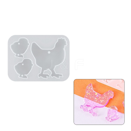 Food Grade DIY Pendant Silicone Molds PW-WG8F1DC-20-1