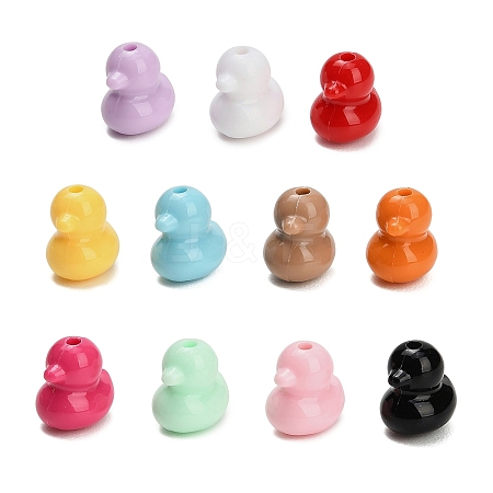 Opaque Acrylic Beads AC-CBA6BCC-09-1