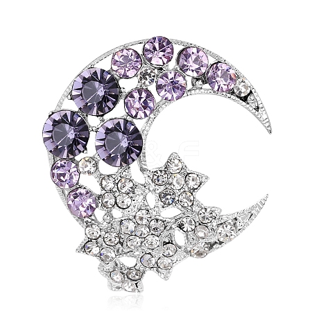 Alloy Rhinestone Brooches LS-PW-WG58476-02-1