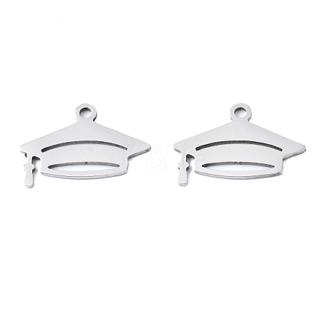 Non-Tarnish 201 Stainless Steel Pendants STAS-T044-240P-1