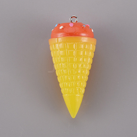 Resin Pendants RESI-Q211-001F-1