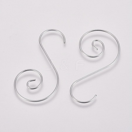 Iron S-Hook Clasps IFIN-WH0051-38D-1