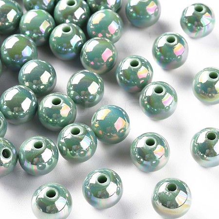 Opaque Acrylic Beads MACR-S370-D10mm-26-1
