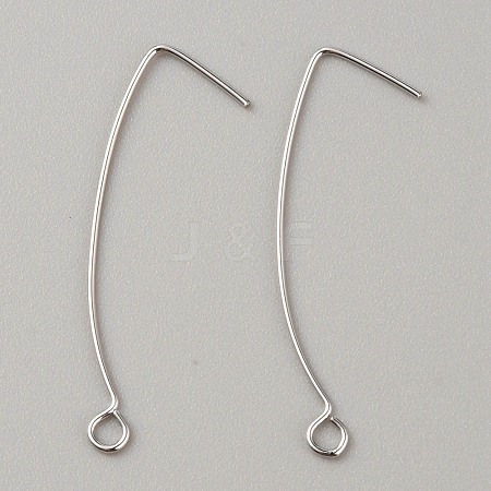 Brass Earring Hooks KK-WH0044-141D-P-1