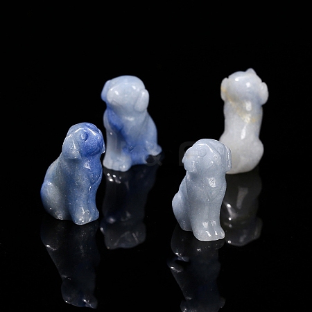Dyed & Heated Natural Blue Aventurine Display Decorations PW-WG57B80-29-1