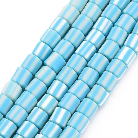 Handmade Polymer Clay Bead Strands CLAY-T001-B21-1