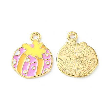 Alloy Enamel Pendants ENAM-D047-15G-1