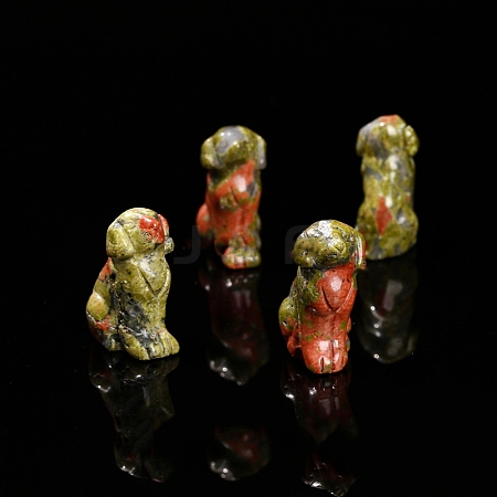 Natural Unakite Display Decorations PW-WG57B80-46-1
