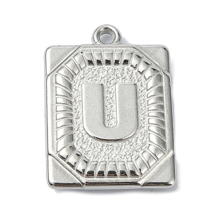 Anti-Tarnish 304 Stainless Steel Pendants STAS-U033-01P-U-1