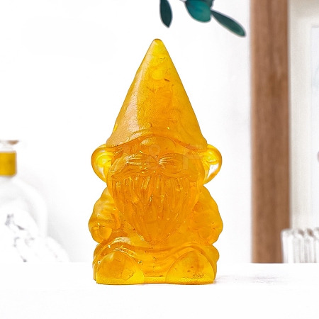 Natural Yellow Quartz
Gnome Display Decorations PW-WG45A23-06-1