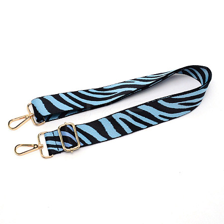 Cotton Cloth Adjustable Stripe Bag Strap FIND-TAC0006-37B-1