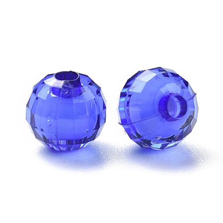 Transparent Acrylic Beads TACR-S086-10mm-12-1