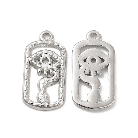 Non-Tarnish 304 Stainless Steel Pendants STAS-B032-01P-1