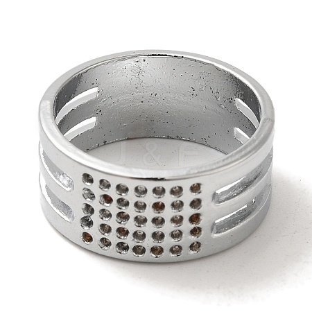 Zinc Alloy Sewing Thimble Rings with Chinese Characters for Blessing TOOL-R026-05-1