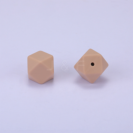 Hexagonal Silicone Focal Beads LS-SI-JX0020A-85-1