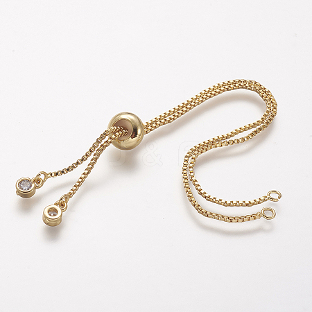 DanLingJewelry Rack Plating Eco-Friendly Brass Chain Bracelet Making KK-DL0001-01G-RS-1