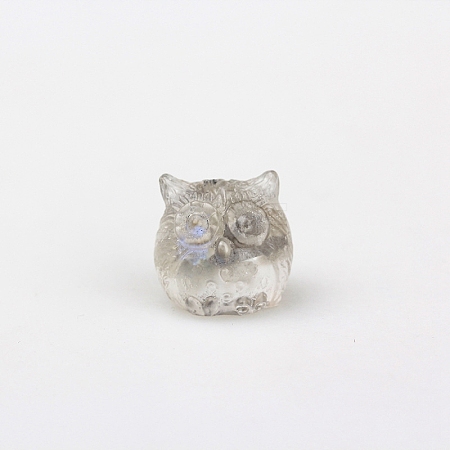 Owl Resin Figurines DJEW-PW0012-029E-1