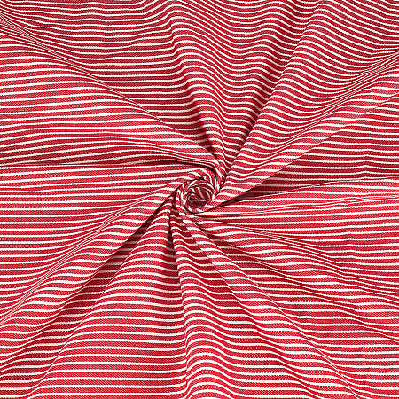 1Yard Stripe Pattern Polycotton Fabric DIY-MA0007-31A-1